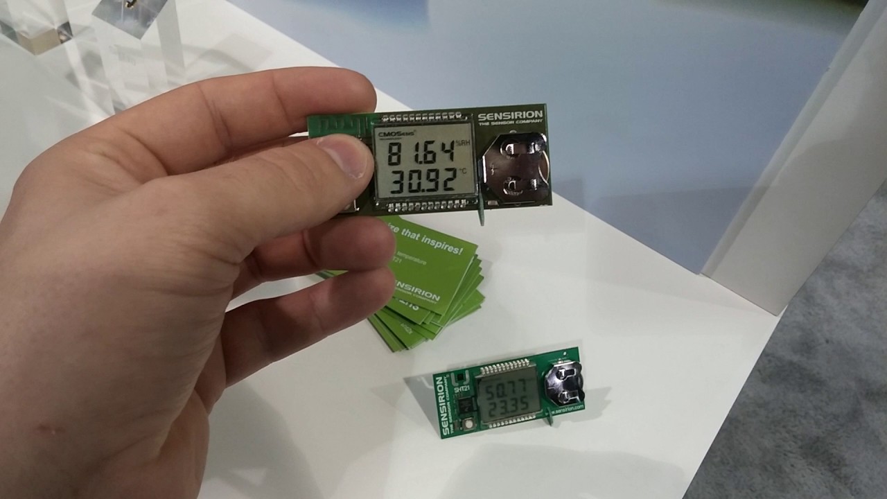 Sensor Expo: Tiny temperature sensor