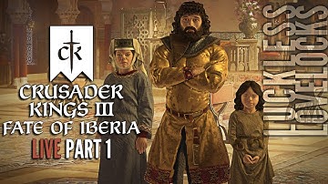 Crusader Kings 3 Fate of Iberia DLC Part 1 •  A "Hairy" Start!