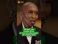 Cynthia Erivo shares how she first discovered her talent for singing #shorts