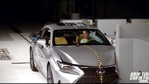 Lexus RC  IIHS crash test (small overlap & side) 2015