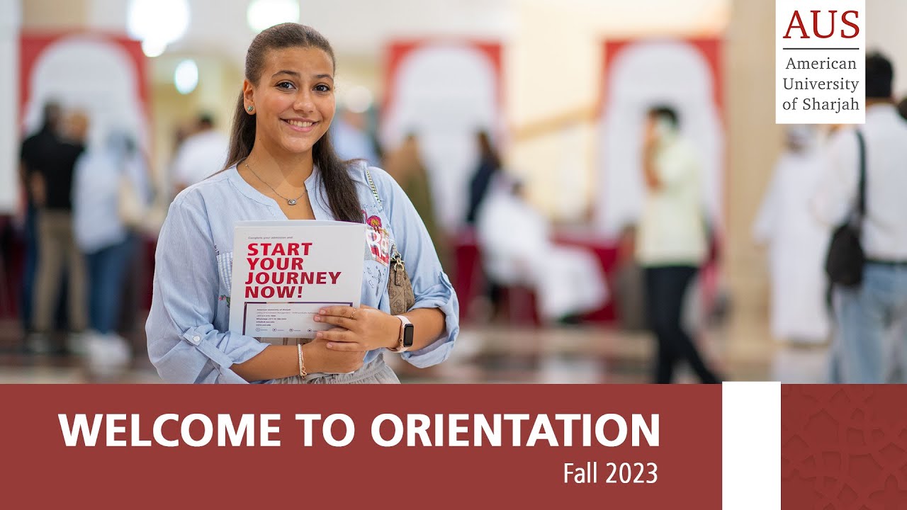 AUS welcomes new students during Fall 2023 Orientation