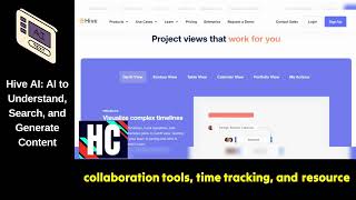 Hive AI: AI to Understand, Search, and Generate Content screenshot 1