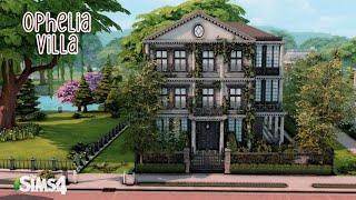 Ophelia Villa // The Sims 4 Speed Build with CC