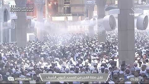 صلاة الفجر للشيخ د. #أحمد_بن_طالب 9 ربيع الآخر 1446هـ خواتيم سورة الزمر 47-75 #المسجد_النبوي 