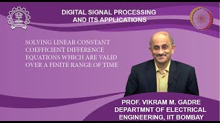 Lecture 16B: Solving Linear constant coefficient difference equations