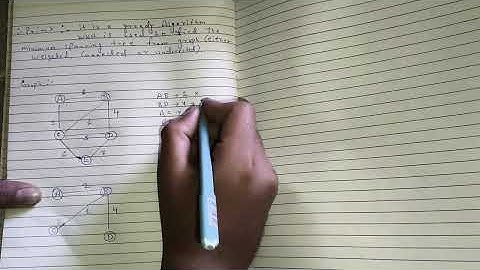 Prims Algorithm in Hindi | MST | Greedy Algorithm Explained Step by Step || RGPV Exam || Graph |