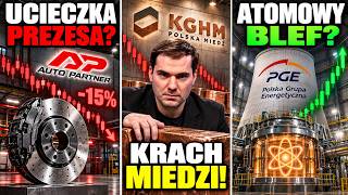 FOUNDER SELLS AT A 15% DISCOUNT. Auto Partner -11%, KGHM drags down WIG20, inflation over interes...