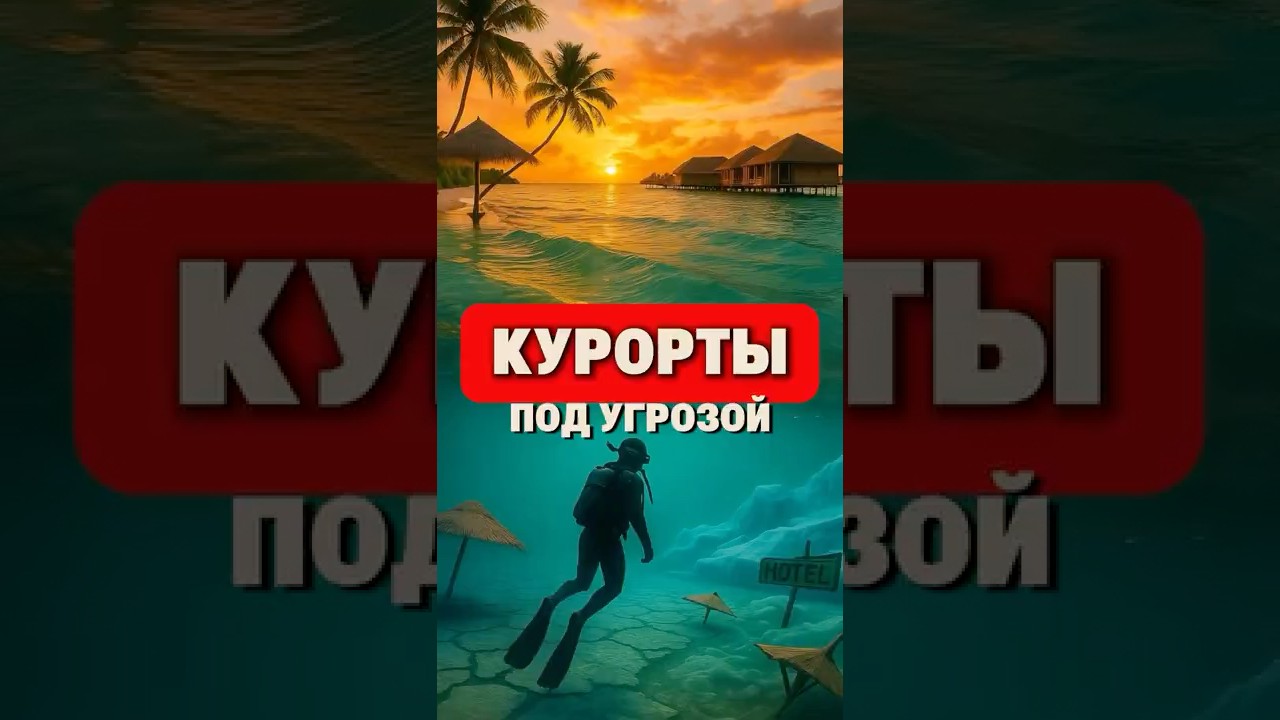 Природа забирает эти курорты 🌊 Часть 1