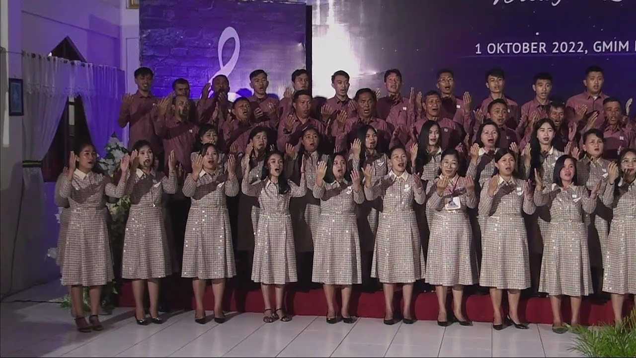 PADUAN SUARA JEMAAT GMIM IMANUEL TORAGET | 🎵 MARS GMIM & KJ No.10 PUJILAH TUHAN, SANG RAJA!