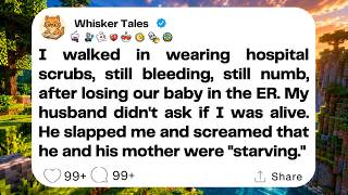 I walked in wearing hospital scrubs, still bleeding, still numb, after losing our baby in the ER...