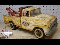 Tonka Toy Truck Rescue Restore Awesome Restoration Tonka Toy Truck Rescue Restore Awesome Restoration