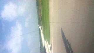 Myanmar Airways International 8M 335 Airbus A320-231 Landing in Bangkok.