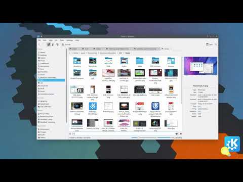 KDE Tip: Find things easily in a crowded folder with Dolphin's filter bar.