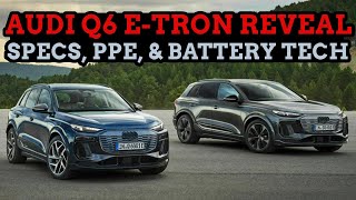 Audi Q6 etron Reveal! All New PPE Platform & Next Gen Battery Tech