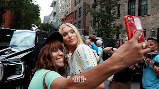 NYFW Coach Show Ft Victoria Secret s Model Elsa Hosk 2022 New York Fashion Week Behind The Scenes