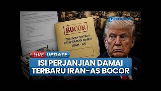 Dokumen Damai Iran-AS Bocor! Sanksi Minyak Mulai Dicabut hingga Ratusan Juta Barel Lolos Lewat Selat