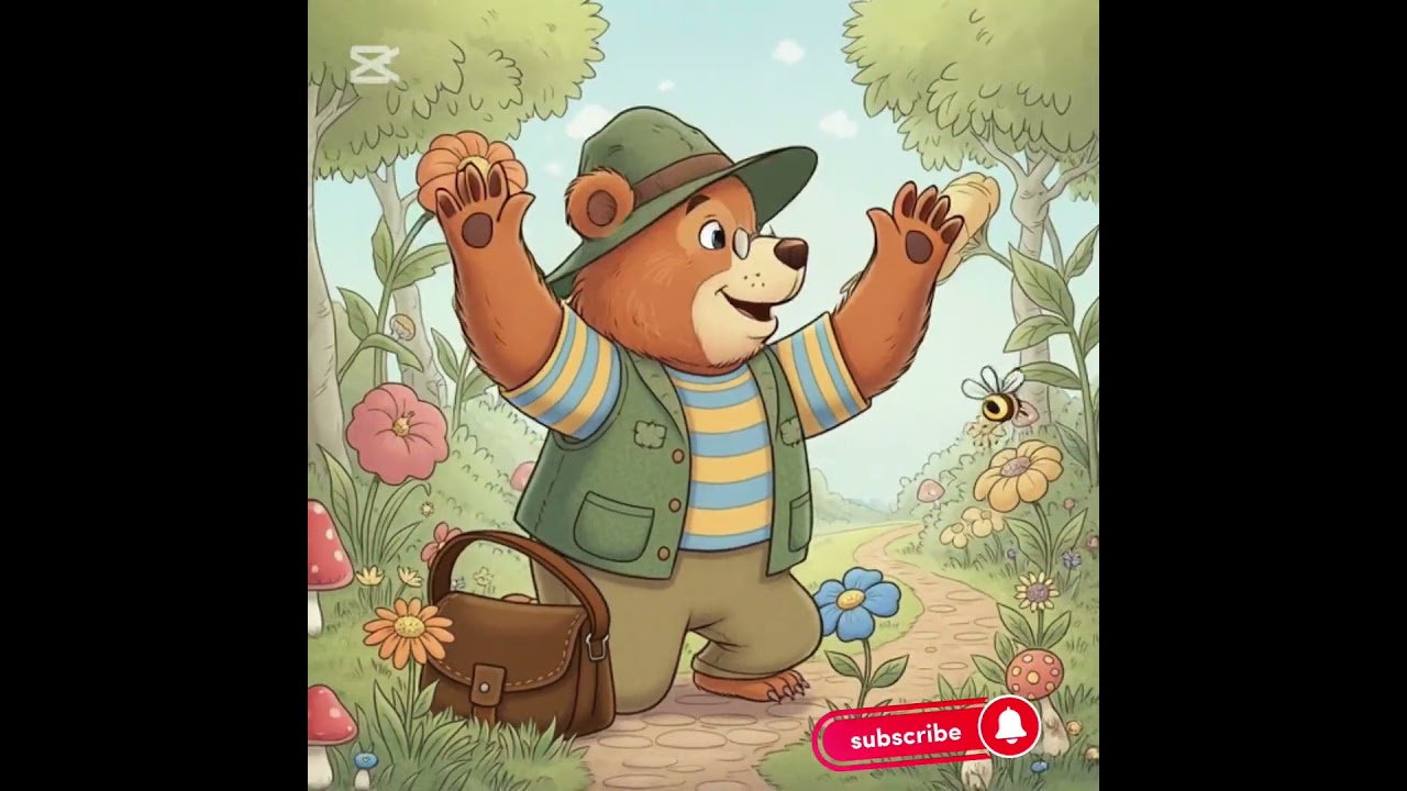 Barnaby the Bear’s Forest Discovery[] #cartoon #bear #shorts #funny