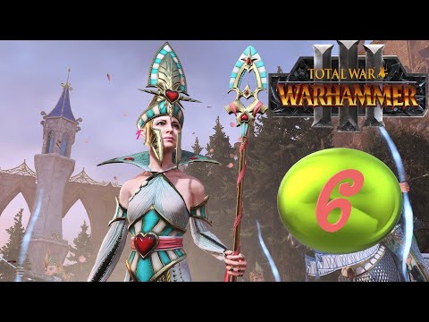 Видео: (Radious mod) Total War: Warhammer 3. # 6. Алариэль. Сложность "Легенда".