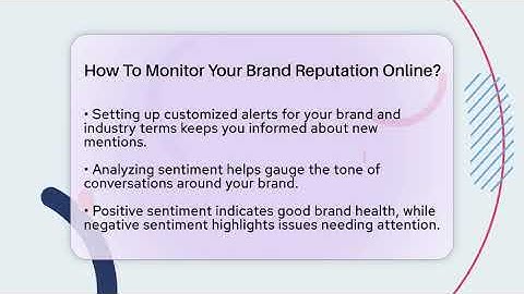 How To Monitor Your Brand Reputation Online? - Everyday-Networking