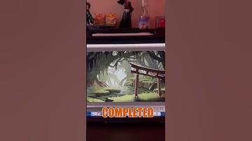 Satisfying Swamp Forest Illustration Processs #digitalart #digitalartist #art #asmr #ipad