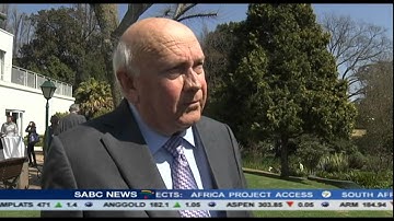 Francis Herd speaks to F W De Klerk about property rights