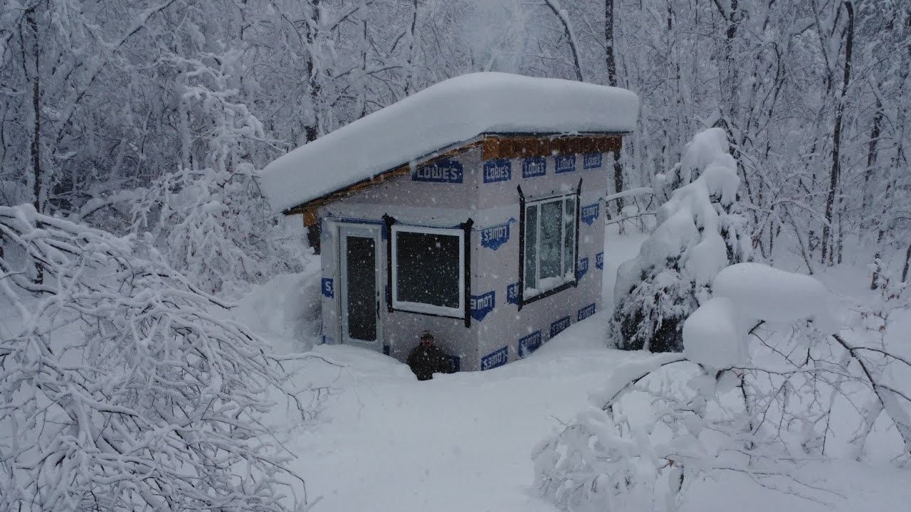 Tiny Cabin - GIANT SNOWSTORM - Unprepared