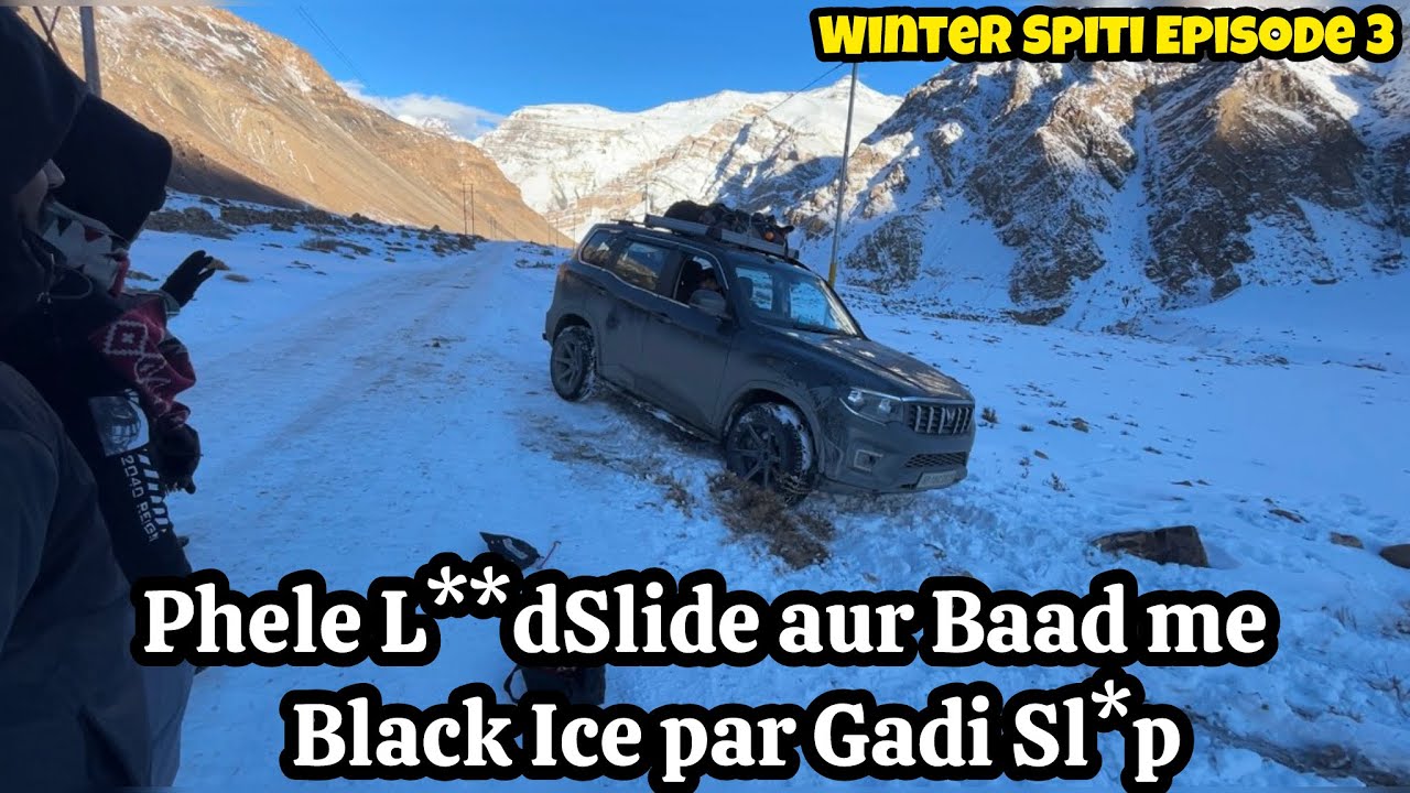 Spello to Kaza Road Trip In Winters | Baal Baal Bach Gaye | Winter Spiti 2026 Episode 3 |