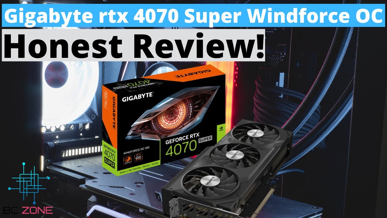 GIGABYTE GeForce RTX 4070 Super WINDFORCE OC Review! - YouTube