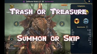 2x Regeneration Set und 10x Krisk Trash or Treasure? RSL
