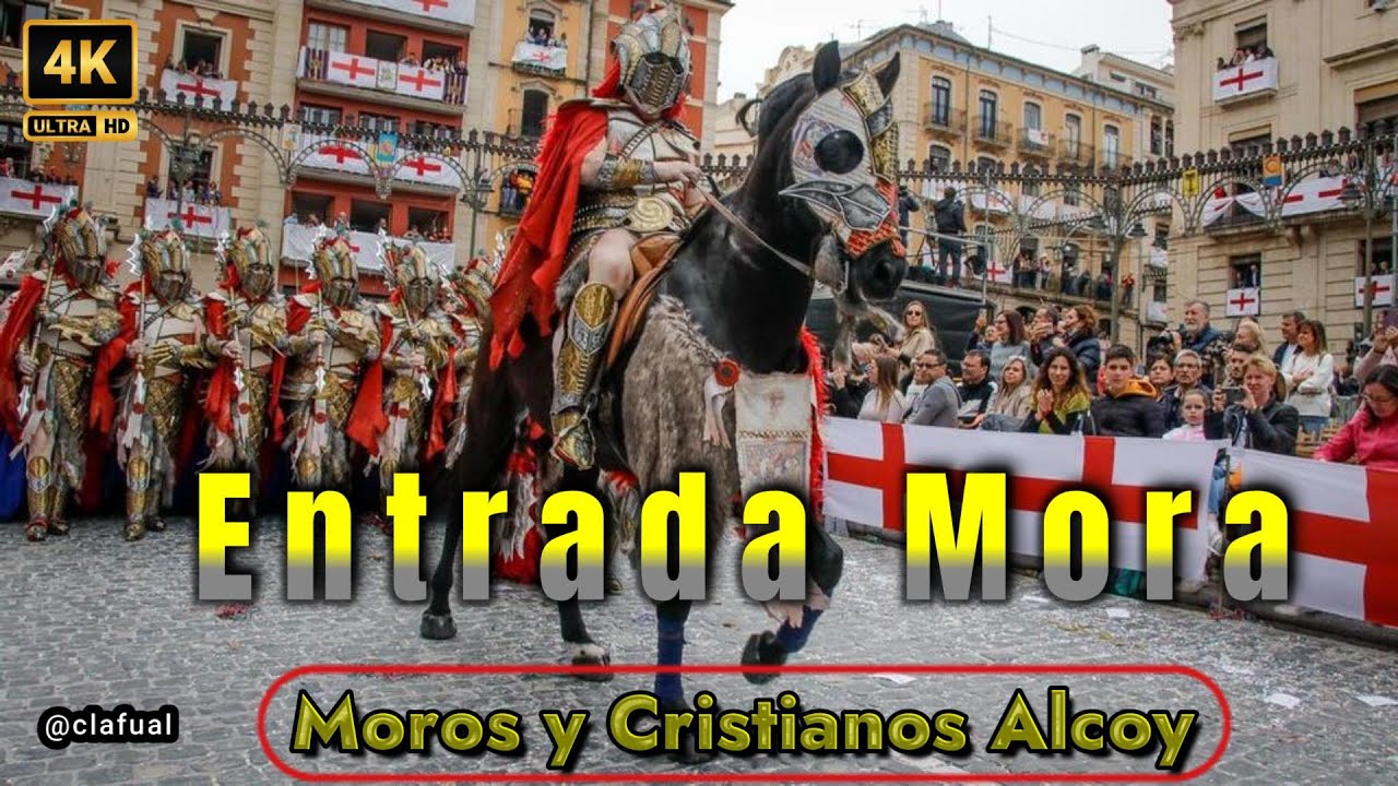 Entrada Mora d'Alcoi 2025_Festa de Moros i Cristians C. Valenciana Espanya