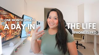 Day in the Life with iPhone 15 Pro Max: All-Day Battery Life, ProRes LOG, does it STILL overheat?