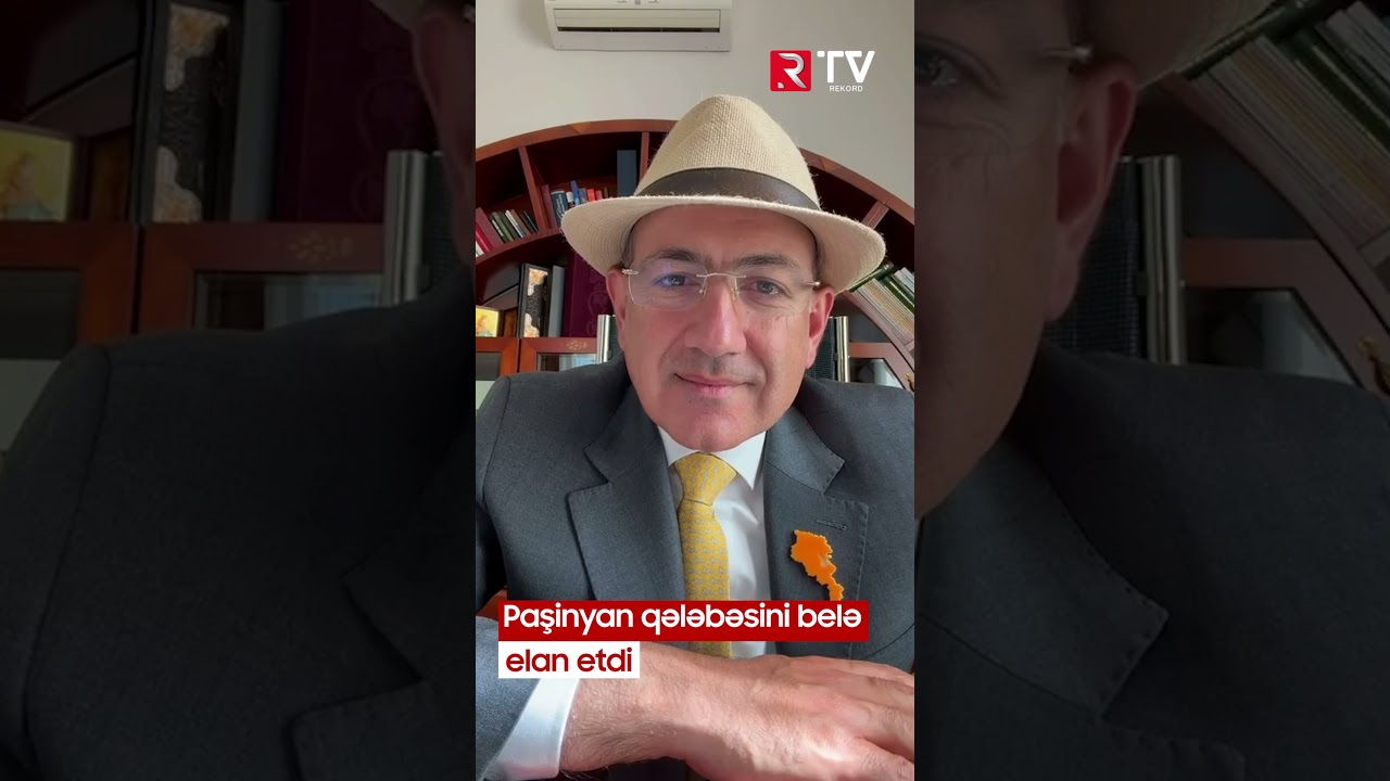 Paşinyan qələbəsini belə elan etdi - RTV
