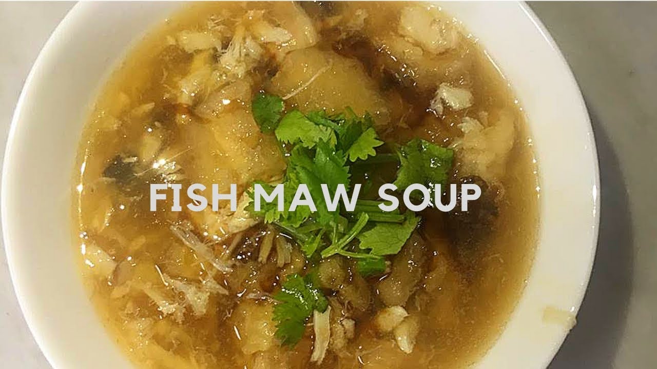 How To Make Fish Maw Soup YouTube how-to-make-fish-maw-soup-youtube