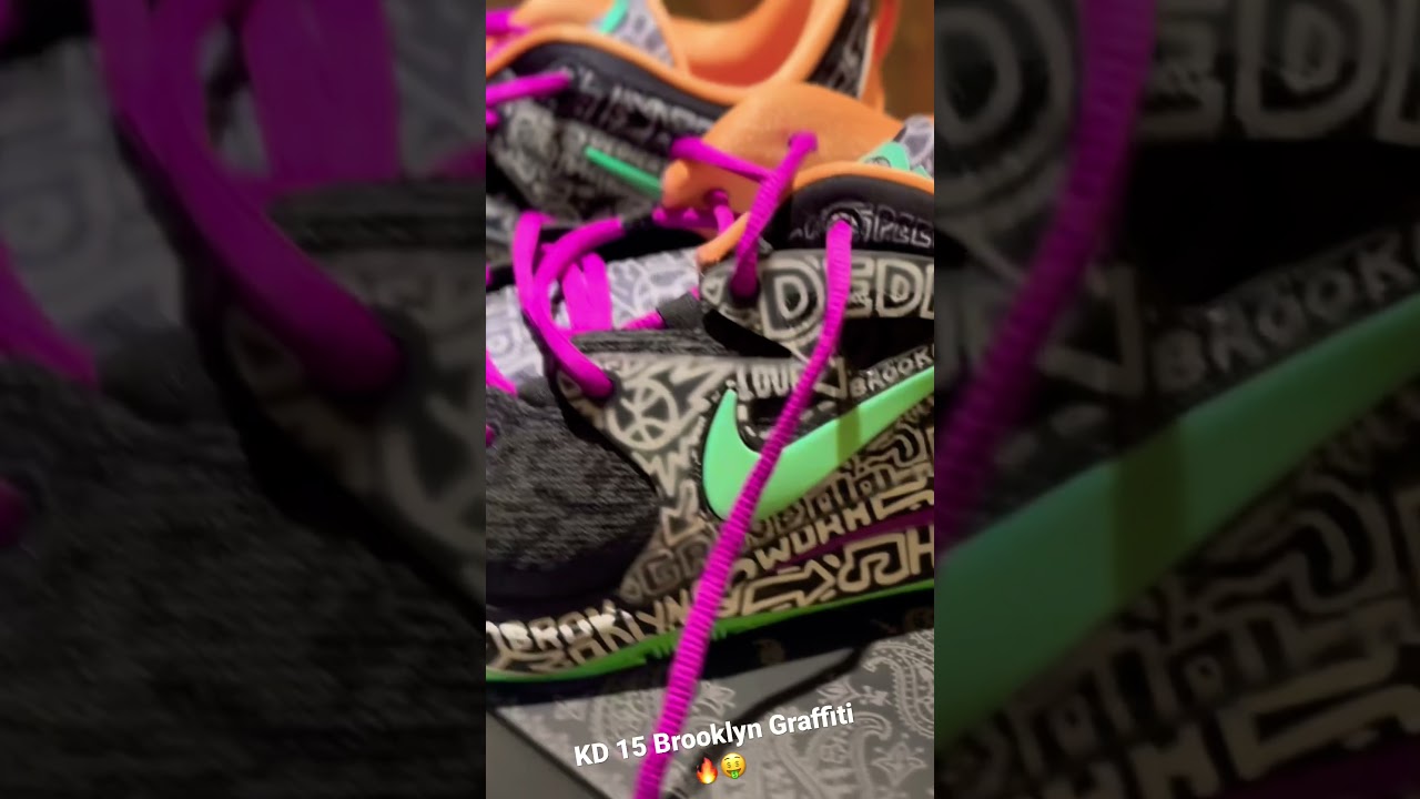 Kd 15 Brooklyn Graffiti is 🔥