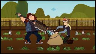 Total Drama Presents The Ridonculous Race Rock and Spud Interview 25