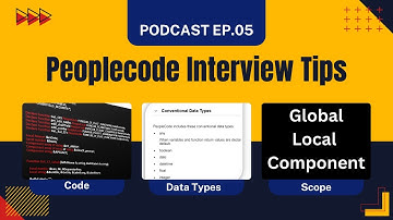 PeopleCode Interview Tips  with Quick Tutorials - Sameer Pravin Ranalkar - PSFT Interview Series Ep5