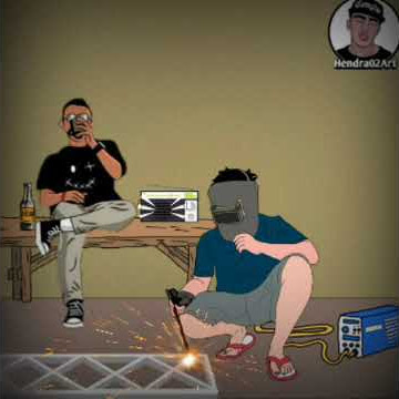 Story WA Animasi Tukang Las || Terbaru