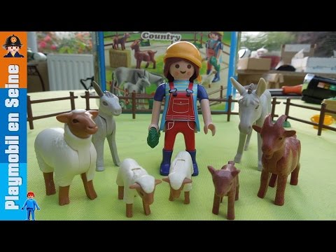 Lot Playmobil Moutons Et Brebis Animaux Forêt - Occasion Bon état, Pour Diorama Ou Ferme