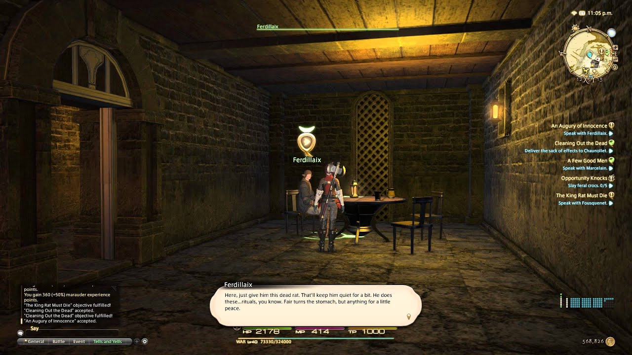 69 Let's Play FFXIV Gaining House Durendaire's Trust YouTube