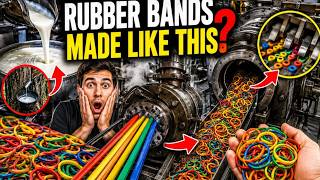 The Satisfying Process Of Making Rubber Bands