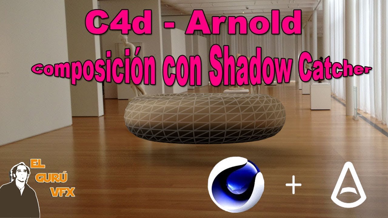 Cinema 4D tutoriales " Composición con Arnold Render - YouTube