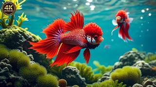 The Best 4K Aquarium for Relaxation 🐠 An Amazing Underwater World – Relaxing Meditation Music