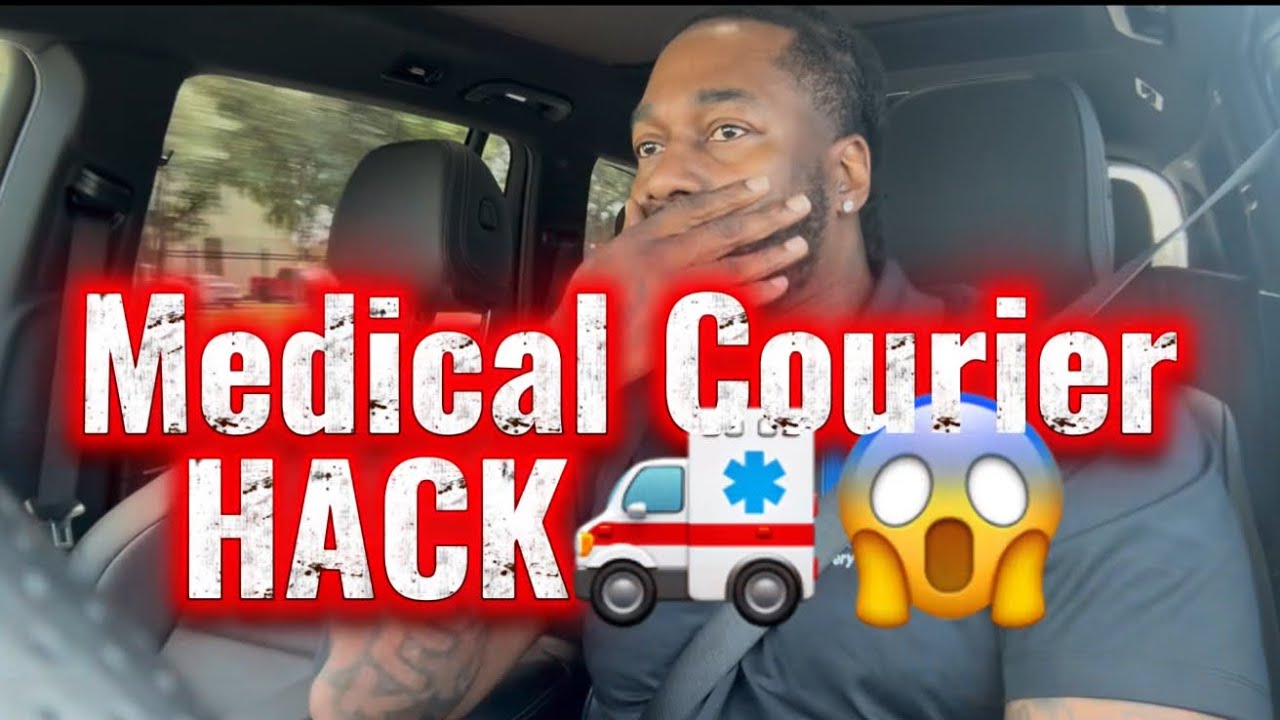 Лайфхак для медицинского курьера‼️🚑. (ЭТО ВСЁ, ЧТО ВАМ НУЖНО)