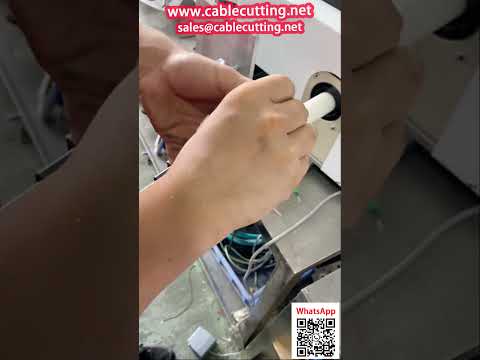 Automatic Coiling and Alignment Machine for Charge Cables on Cardboard Packaging