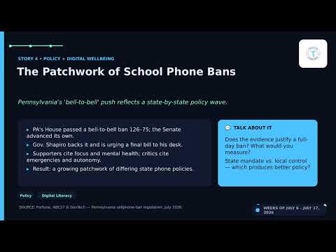 Grade 9-12: Tech & Society
