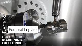 CME Demo Series - Femoral Knee Implant (CoCrMo)