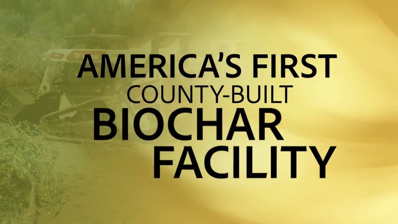 Узнайте больше о новаторском предприятии по производству биоугля в округе Дуглас.