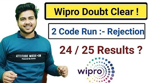 Wipro All Query Resolved | Shortlist Mail | 24/25 Result ? | Interview Date ?