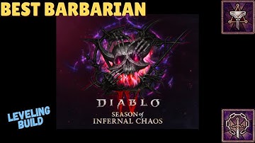 Diablo 4 - Season 10 Best Barbarian Leveling/Starter Build