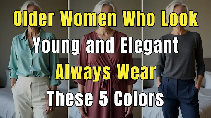 5 Colors That Make Older Women Look Young, Radiant and Turn Heads